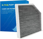 PHILTOP Cabin Air Filter w/Activated Carbon, Compatible with CF11436 Audi A6 2012-2018, A6 Quattro 2012-2018, A7 Quattro 2012-2018, RS7 2014-2018, S8 2013-2018, Filter Up Dust Pollen Odor