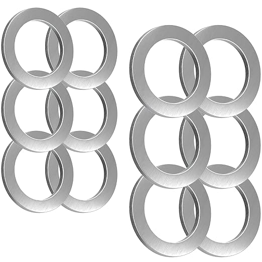 Oil Drain Plug Washer Gasket Seal - 12pcs - 20mm+18mm - Replacement for Honda/Acura - PN 94109-20000 (6pcs), 90471-PX4-000 (6pcs) - 1990–2022