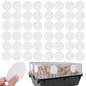 48 Pcs 2.5" Monotub Adhesive Filter Disks-2MM Thick Monotub Filter Discs-Monotub Filters for Mushroom Growing Supplies Filter Pad Replacements