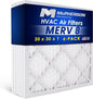 20x30x1 Air Filters, MERV 8 Pleated HVAC AC Furnace Filter Replacement, For Home and Commercial Use, Dust, Pet, & Lint, Made In USA, Easy Install (6 Pack)