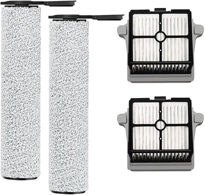 Compatible for Tineco ，Floor One S7， Steam Main Brush Hepa Filter ，Compatible for Tineco ，Floor One S7 ，Steam Wet Dry Vacuum Cleaner Floor Scrubber Parts,Vacuum Cleaner Accessories(D Set)