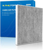 PHILTOP Cabin Air Filter w/Activated Carbon, Compatible with CF10371 Cadillac CTS 2003-2013, STS 2005-2011, SRX 2004-2009, Carbon Filter Up Dust Pollen Odor