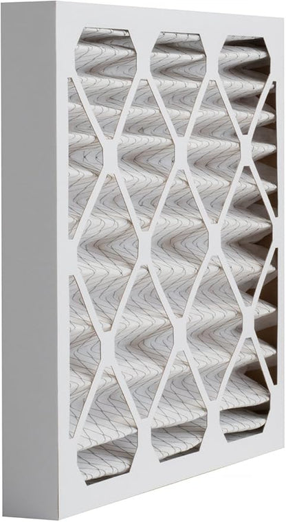 Aerostar 20x25x2 MERV 8, Pleated Air Filter, 20x25x2, Box of 6, Made in the USA