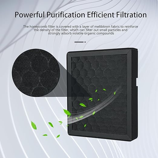 Air Filter for Bambu Lab H2S/H2D/H2D Laser,3D Printer Activated Carbon Air Purifier Filter Replacement Accessories