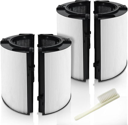 2 Pack HP1 HP2 Filter replacement For Dyson HP1 HP2 HP10 TP07 TP10 TP09 TP06 TP04 TP7A HP07 HP06 HP04 HP09 HP4A HP7A PC2 PC1 DP04 360°combi glass carbon air puri-fier filter