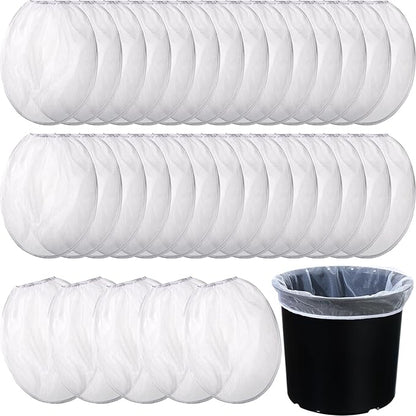 Paint Strainer Bags White Fine Mesh Filters Bag Bucket Elastic Opening Strainer Bags Hydroponic Paint Filter Bag for Paint Gardening (60 Pieces,1 Gallon)