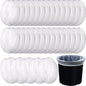 Paint Strainer Bags White Fine Mesh Filters Bag Bucket Elastic Opening Strainer Bags Hydroponic Paint Filter Bag for Paint Gardening (60 Pieces,1 Gallon)