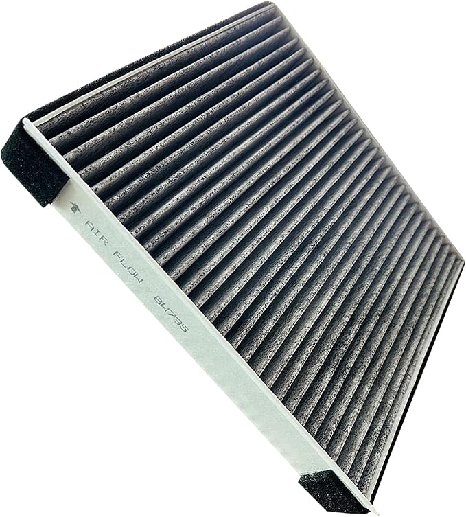 BW735 Premium Cabin Air Filter for Equus (11-16), Santa Fe (19-20), Genesis G70 (20-22), G80 G90 GV70 (2022), GV80 (21-22), Stinger (18-22), Telluride (20-22), K900 Carbon