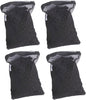 CNZ Media Filter Bags Activated Carbon Charcoal Aquarium Fish Tank Pond Canister Filter, 4 lb., Black (CNZ_C4PK)