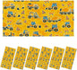 6 Pcs Fluorescent Light Covers for Ceiling Lights Construction Equipment Traffic Cones Yellow Decorative Magnets Light Filters for Office Home Classroom Must Haves 4’ x 2’