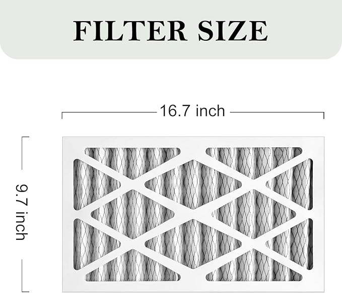 Outer Air Filters for WEN 3410, POWERTEC AF4000/AF4001, Shop Fox W1830 Air Filtration System, Replacement for WEN 90243-026-2, 90243-027-2 Woodworking Air Filters, 4PK (75065)