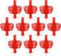 AUTOKAY Lawn Mower 1/4" Inline Gas Fuel Filter Compatible with 298090 298090S Toro 42-5240 56-6360 John Deere AM107314 LG298090 LG298090S PT4265 Pack of 10