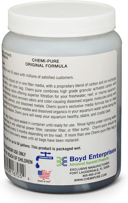 Boyd Enterprises ABE16705 Chemipure Filter Media for Aquarium, 10-Ounce