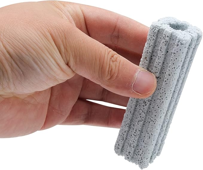 RealPlus Ceramic Bio Filter Media for Aquarium Sump Canister Pond Fish Tank, Vast Surface Area (3.8" Length / 72pcs)