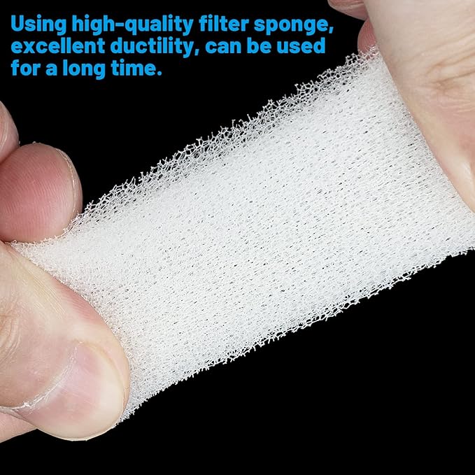 Humidifier Replacement Filters for Levoit Capture Fine Particles in Water Tank, Compatible with Dual150, Dual200S, Classic300(S), LV600S, 18 Pack, White