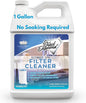 Ultimate Spa Filter Cleaner Fast-Acting Spray. Instant clean for Hot Tub & Pool Filters leaving behind no sticky residue. Prolongs filter life and pool equipment. No soaking. (1-Gallon)