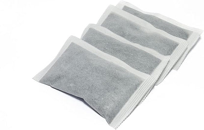Green Piece® Activated Charcoal Air Filters for Odor Removal – Compatible with ITouchless Trash Cans (Pack of 4) – Not Made or Sold by iTouchless – Premium Odor-Absorbing Filters by Green Piece®