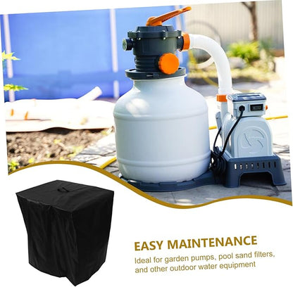 VICASKY 1pc Pool Pump Filter Pump Cover Above Ground Pool Equipment Winter Protective Easy Clean