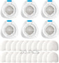 Replacement HME for HumidX F20 with Airmini Filters,FSA & HSA Eligible,6 Pack Replacement Cartridges & 20 Pack Filters Compatible with Airmini CPAP & AirFit,AirTouch F20 Full Face Mask,CPAP Supplies