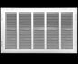 HVAC Premium 25 x 18 Duct Opening Steel Return Air Filter Grille, for 1-inch Filter, Removable Door, Flat Stamped HVAC Vent Cover Grille, Outer Dimensions 27.5 x 20.5