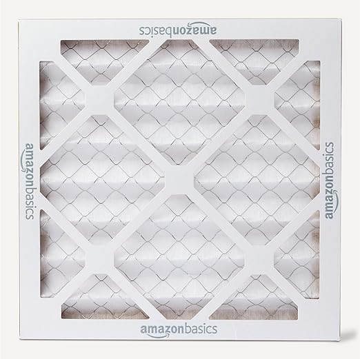 Amazon Basics Merv 5 AC Furnace Air Filter 12x12x1 inches, Pack of 6 (Actual size: 11.75" x 11.75" x 0.75")
