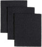 Compatible to BP58 Non-Ducted Charcoal Replacement Filter Pads for Range Hood, 7-3/4 by 10-1/2-Inch, 3-Pack