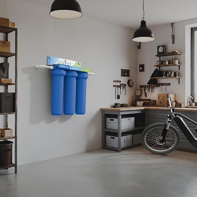 E-3000 Whole House Salt-Free Water Softener & Filter for City Water