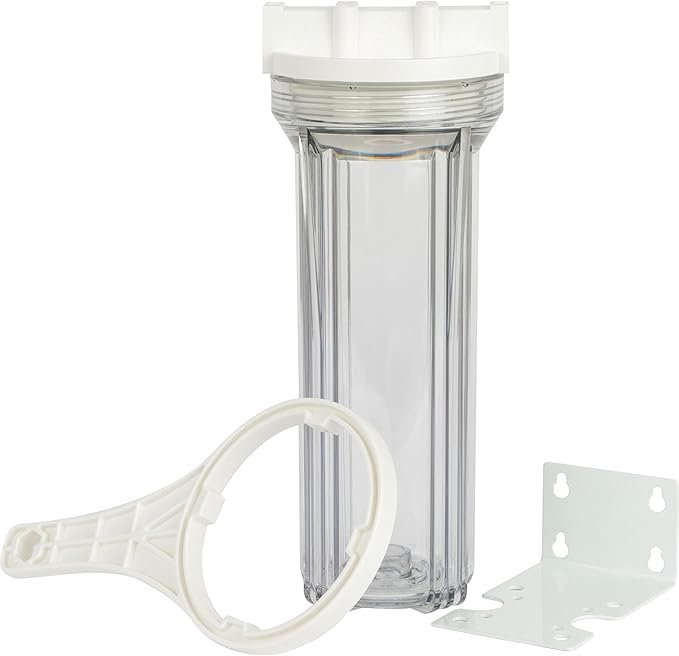 SpiroPure Clear Water Filter Housing 10 inch / 2.5 x 10 / 158117 Transparent Standard Housing