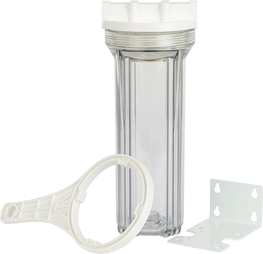 SpiroPure Clear Water Filter Housing 10 inch / 2.5 x 10 / 158117 Transparent Standard Housing