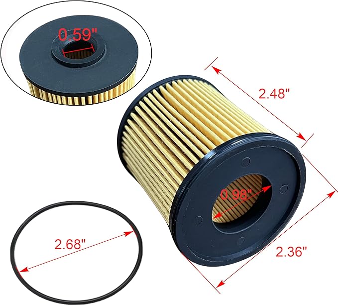 iFJF R12H (R12T Upgrade) Fuel Water Separator Marine Complete Combo - Replaces S3240 120AT NPT ZG1/4-19 Automotive Replacement Spin-on Filter Includes 2 Fittings 2 Plugs