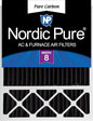 Nordic Pure 20x25x5 (Actual Size: 19 7/8 x 24 7/8 x 4 3/8) Honeywell/Lennox Replacement Odor Reduction Merv 8 Filter 1 PK