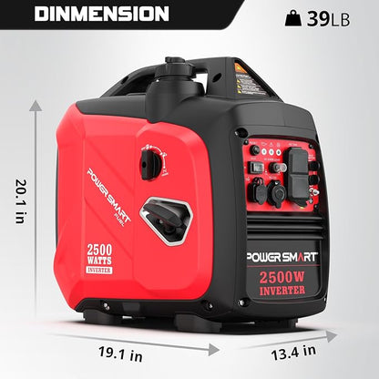 PowerSmart 2500-Watt Portable Inverter Generator with Quiet Technology