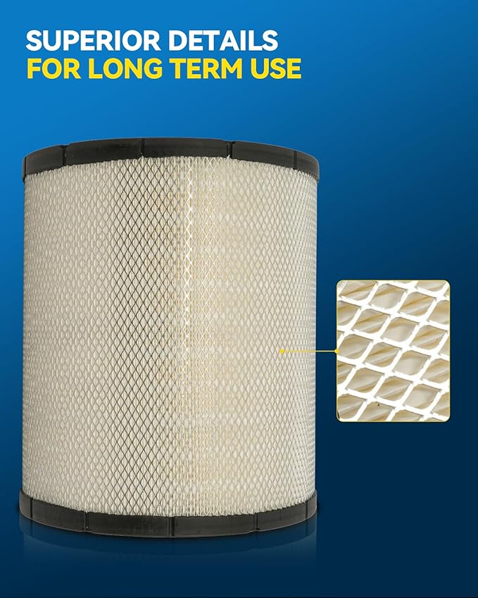 PHILTOP Engine Air Filter P527682 Compatible with Freightliner Columbia, Century Class, Argosy, Condor, Coronado Replaces AF25139M AF4908, P185069, LAF1849, RS3518, AF2120, 46556