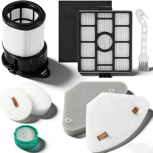Filter for Shark IP3251 IP3253 IP3225 PowerDetect Clean & Empty Vacuum, 1 Post-Motor 1 Pre-Motor Filters for Handheld Vacuum, 1 HEPA 1 Foam & Felt 1 Odor Neutralizer Cartridge for Auto-Empty Dock