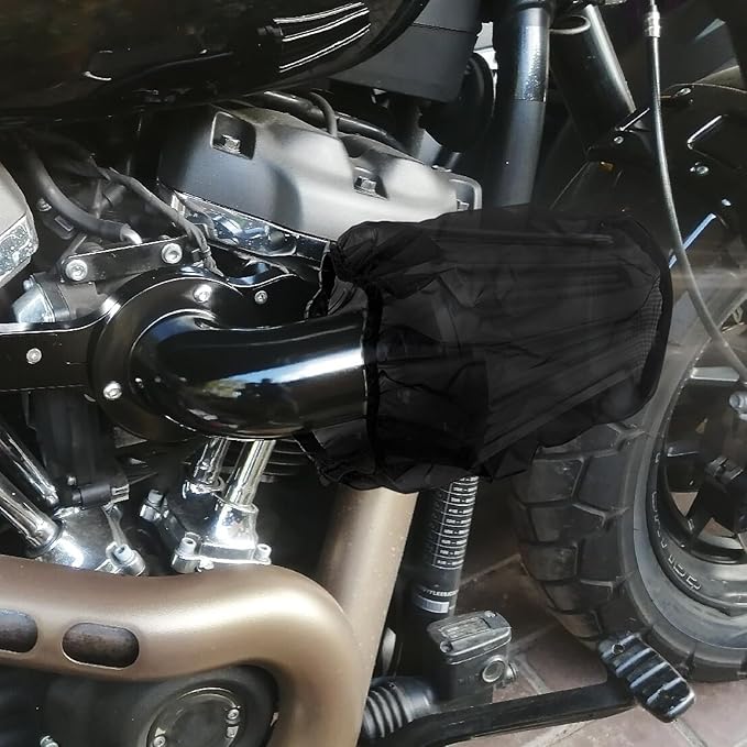 Air Filter Rain Sock Cover Dustproof Waterproof Fit For Harley FLHR FLHX Road King Street Glide Softail Sportster 1200 883 Dyna For Cone Air filter