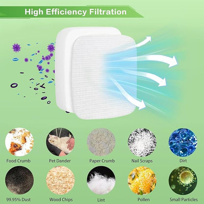 Foam Filters Replacement for Shark Pet ZU102 ZU100 ZU81 ZU75 Pet Pro ZU60 ZU62 ZU62C ZU62NP Swivel Pro ZU51 NV151 NV150 NV250 NV255 CU50WM Pet Plus NV251 NV255 Navigator Upright Vacuum, Part 1239FT60
