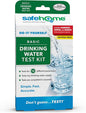 Safe Home® 12-in-1 Drinking Water Test Kit – DIY Testing for Hardness, Copper, Nitrate, Fluoride, Iron, and More – City Taps or Well Water – 10-Strips Issue a Total of 120 Tests/Kit