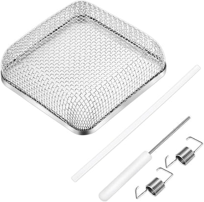 SVNR 1 Pack Flying Insect Screen for RV Refrigerator Vents, 4.5" x 4.5" x 1.4", Camper RV Furnace Vent Screen Accessories.