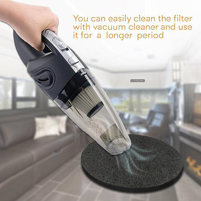 RV Premium Charcoal Activated Carbon Fiber Air Conditioner Filter - Air Duct AC Carbon Filter Replacement for RV AC Vent (10 Pack, 5.25" Round)