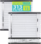 2 Pack 313 Air Filter Compatible with AprilAire Whole House Air Purifiers Model 1310, 2310, 3310, 4300 - MERV 13, Size:20x20x4 Inches