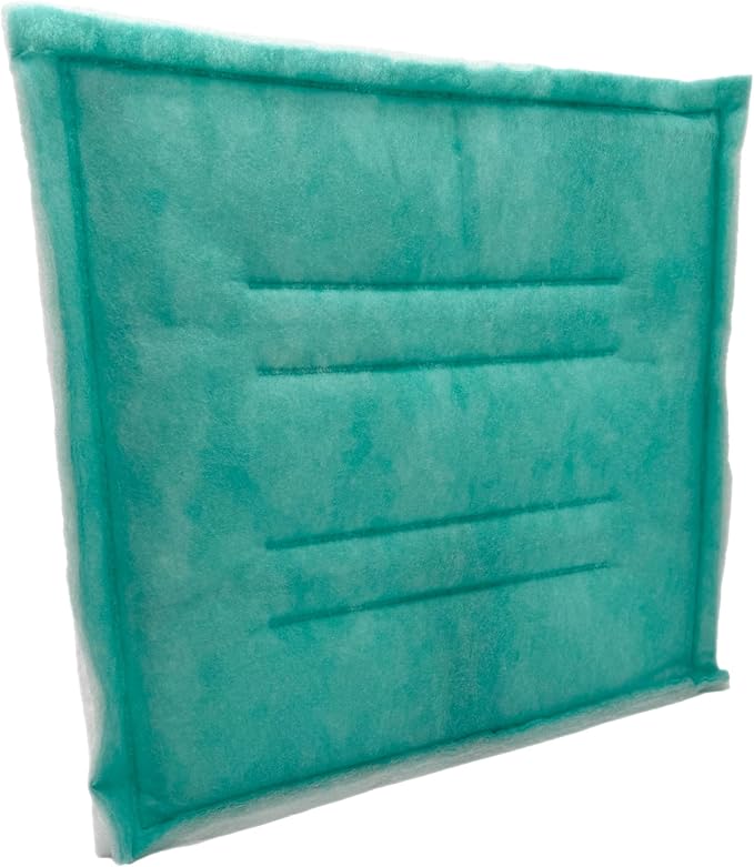 Spray Booth Intake Tacky Filter Panel, Internal Frame (20/case, 20" x 20")