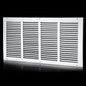 24x10 Return Air Grille(Duct Opening Size),Air Return Vent Cover,Flat Vent Cover,Rejillas De Aire Acondicionado Para Casa,Return Air Grilles,Outer Dimensions:25.75"Wx11.75"H(24"W x 10"H, Duct Opening)