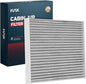 KAX Cabin Air Filter with Activated Carbon, CF10550 Replacement for Nissan Rogue L4 2.5L 2008-2013, Rogue Select S 2014-2015, Sentra L4 2.0L/ 2.5L 2007-2012, Passenger Compartment Air Filter