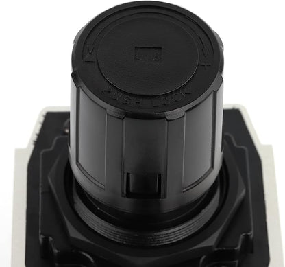 SNS Air Compressor Pressure Regulator With Bracket and Gauge Female Thread 1'' NPT 0-150 PSI Adjustable AR5000-N10