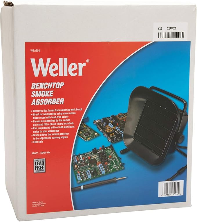 Weller Genuine 120v Bench Top Smoke Absorber | WSA350