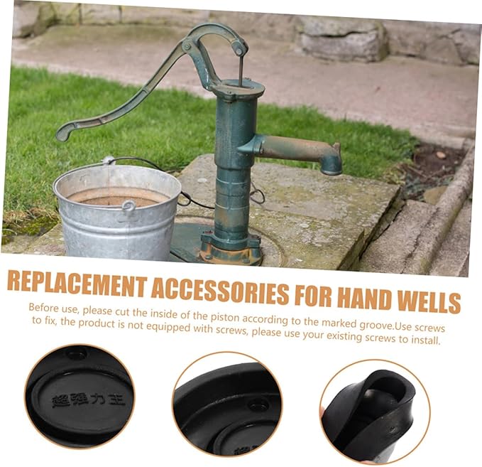 3pcs Manual Pump Part Water Pump Cups for Repair Replacement Seals for Convenient Components for -term Use