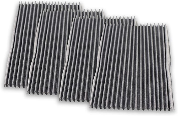Appliance Pros Carbon-activated Air Purifier Filter Replacement, Refrigerator Air Filters, 4 Pack, Compatible with Frigidaire and Electrolux Models