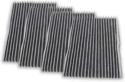 Appliance Pros Carbon-activated Air Purifier Filter Replacement, Refrigerator Air Filters, 4 Pack, Compatible with Frigidaire and Electrolux Models