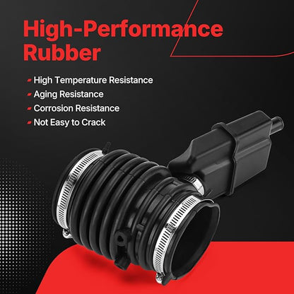 16576-1AA1A Air Cleaner Intake Hose Tube Intake Boot for 2009-2014 Nissan Murano 2011-2017 Nissan Quest Replace# 696-039 16576-1AA0A