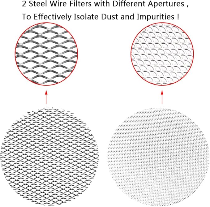 Carburetor Velocity Stack Air Filter Cleaner 55mm Modified Alloy with Sponge Filter Steel Mesh for PWK32-34mm Shortest Fast Intake Suggest Small Displacement (Red New,55mm)